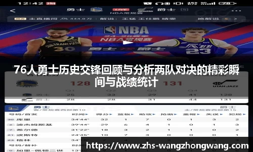 76人勇士历史交锋回顾与分析两队对决的精彩瞬间与战绩统计